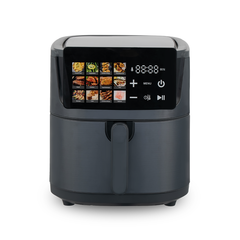 16-Color na Display Enclosed Air Fryer