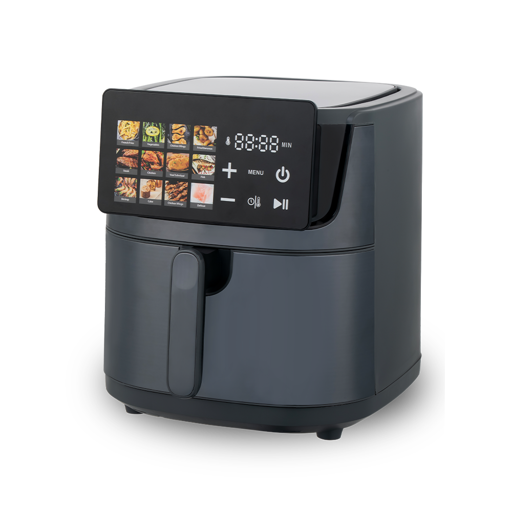 16-Color na Display Enclosed Air Fryer
