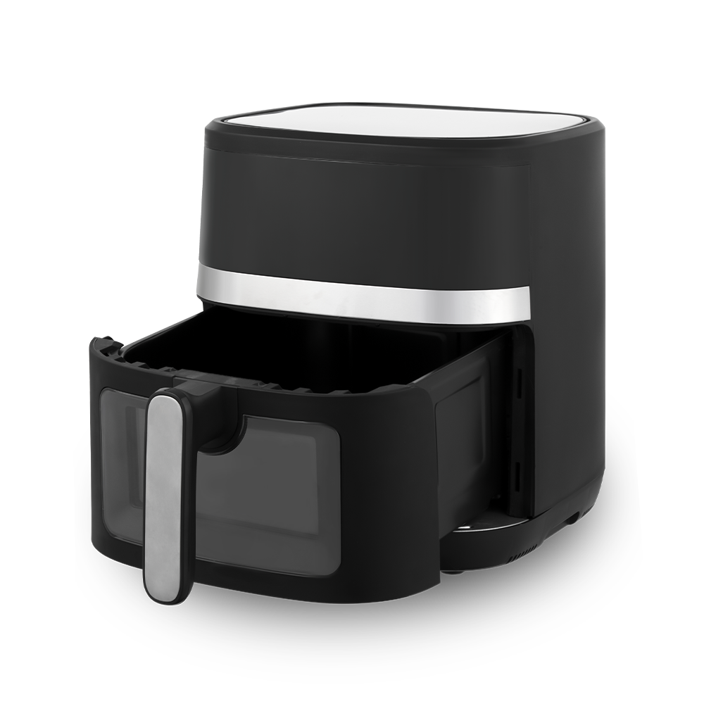 Makintab na White Touch Control Air Fryer