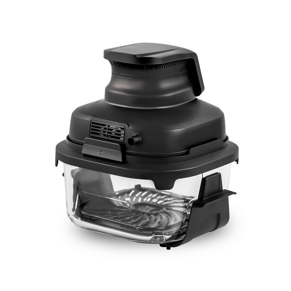 Minimalist Push-Button Air Fryer