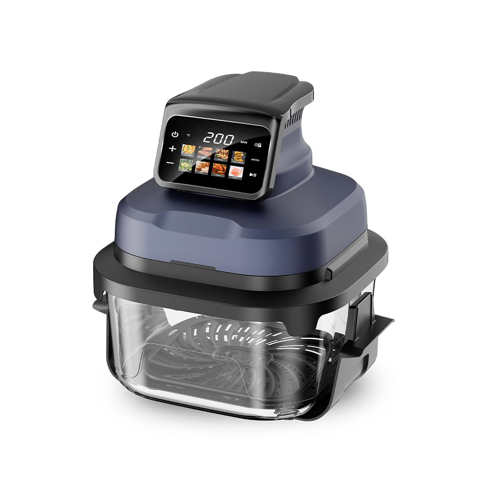 All-in-One Air Fryer na may Tatlong Cooking Pot